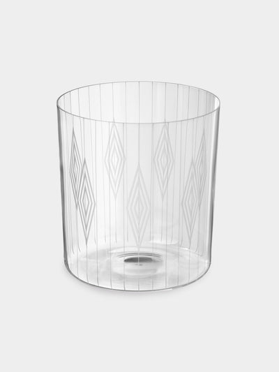 Lobmeyr - Neo Series VI Hand-Engraved Crystal Double Old Fashioned Glass - Clear - ABASK - 