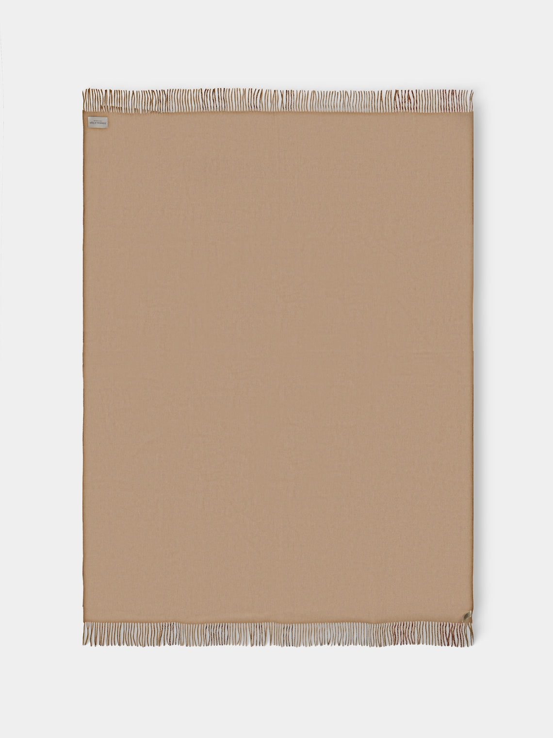 Johnstons of Elgin - Rowan Check Cashmere Reversible Throw (75in/1.9m) - Multiple - ABASK