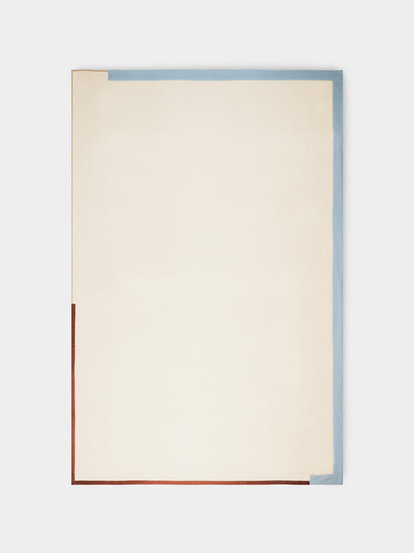 Studio Shamshiri x ABASK - Handwoven Cashmere Irregular-Border Large Blanket -  - ABASK