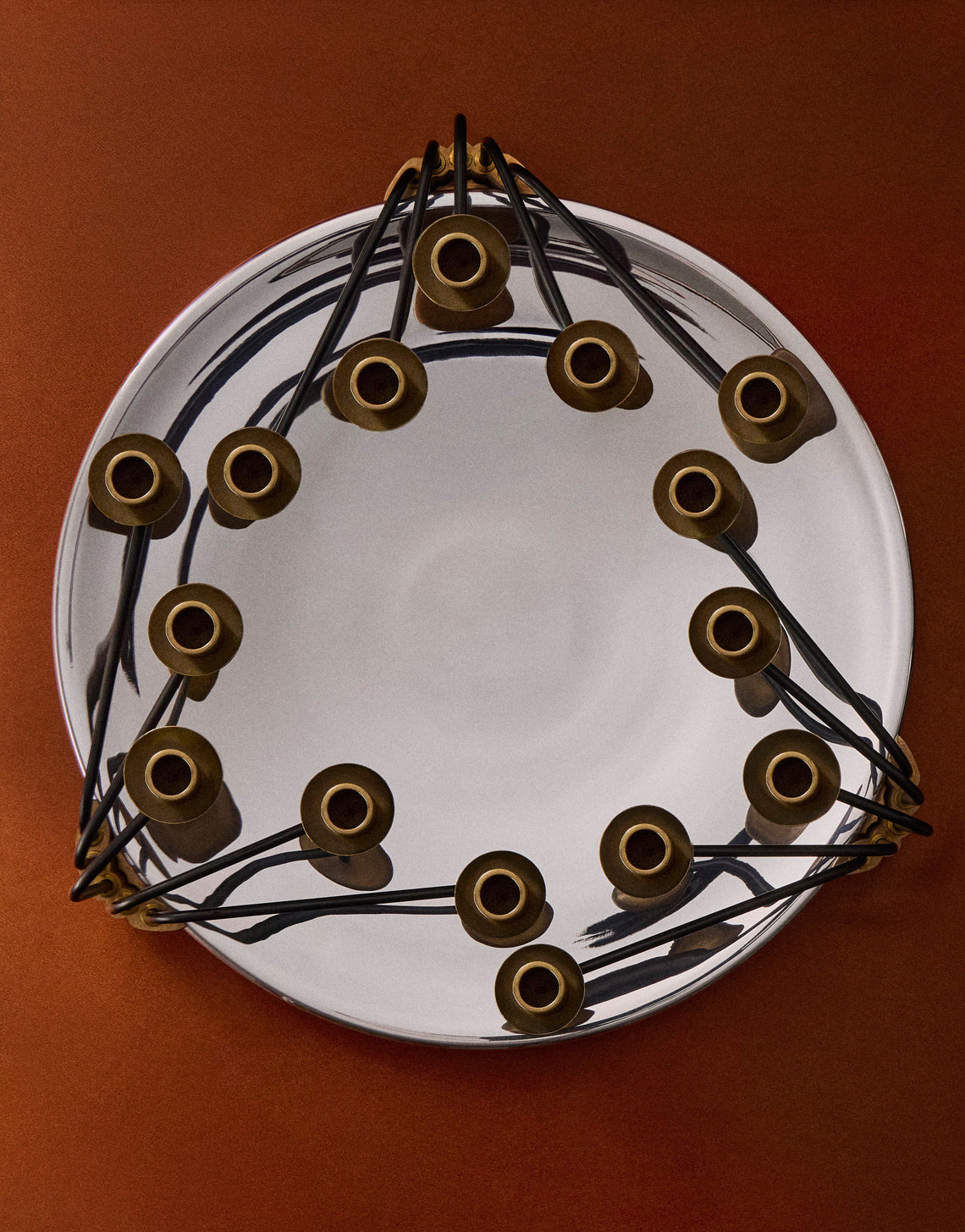 San Lorenzo - 1992 Afra and Tobia Scarpa No. 68 Pure Silver Candelabra - Silver - ABASK