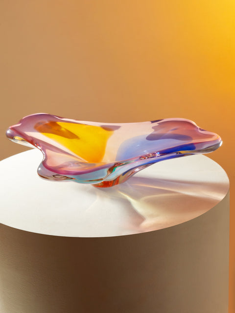 Antique and Vintage - 1960s Murano Crystal Bowl -  - ABASK
