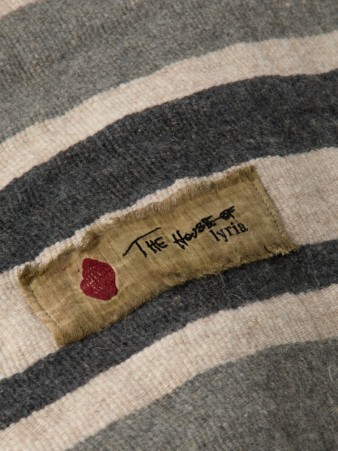 The House of Lyria - Jute and Wool Throw (78.5in/2m) - Multiple - ABASK