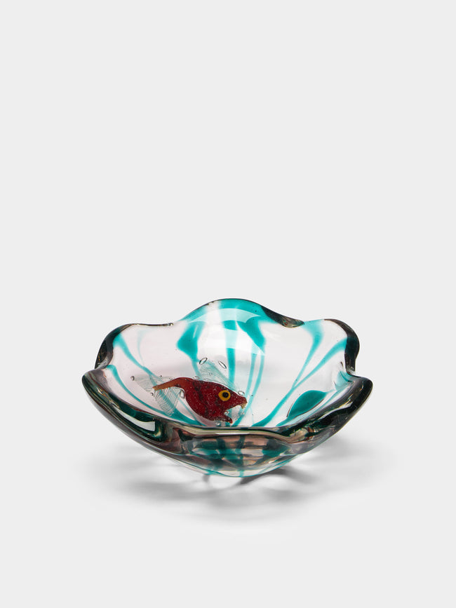 Antique and Vintage - 1950s Murano Glass Fish Bowl -  - ABASK - 