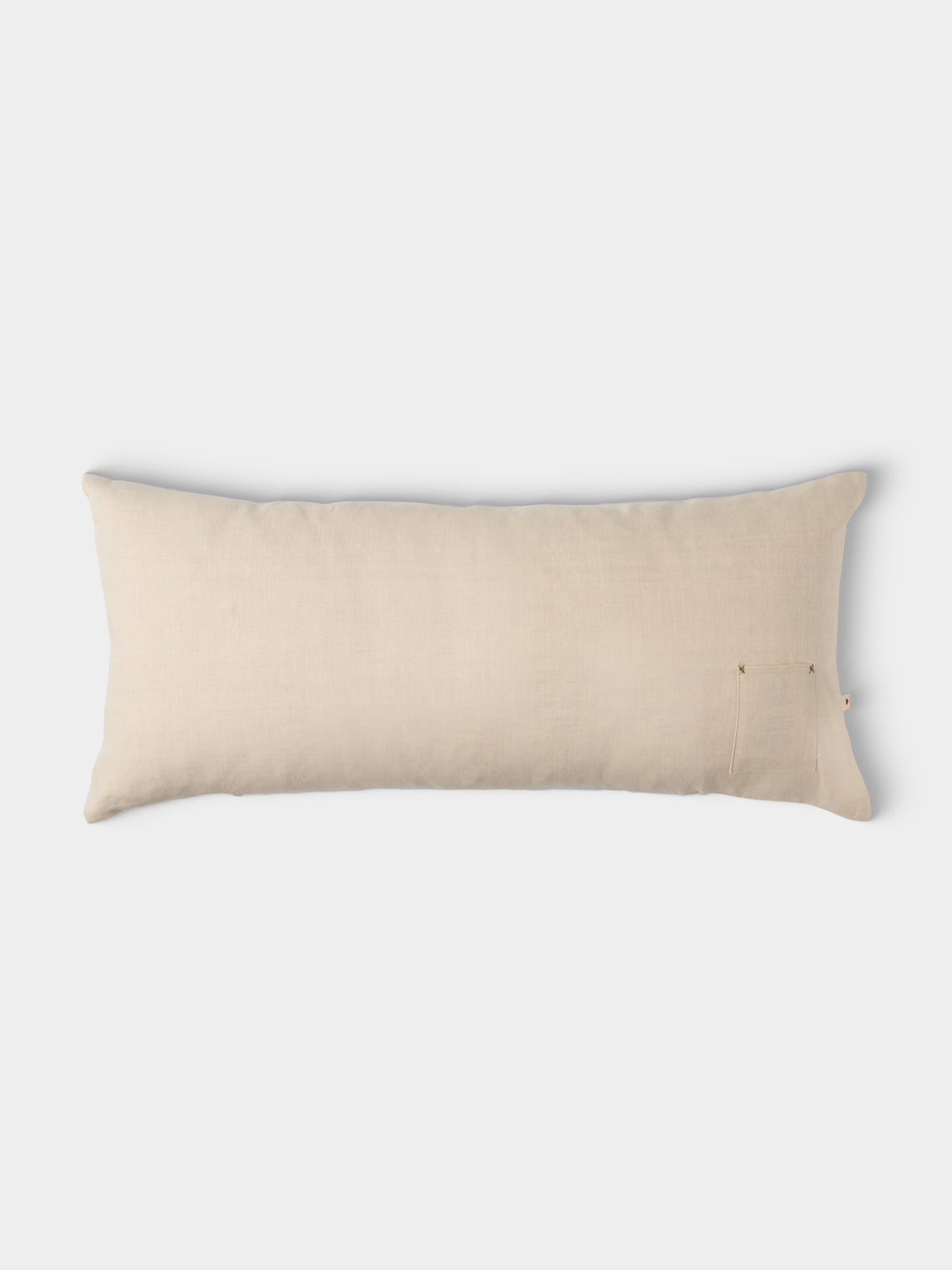 Bokja - Primavera Embroidered Linen Cushion (35.5in/90cm) - Multiple - ABASK