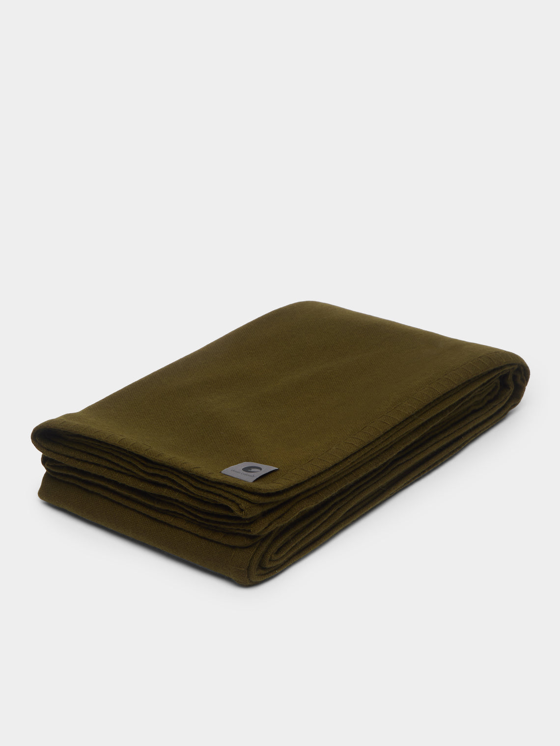 Stitched-Edge Cashmere King-Size Blanket (110in/2.8m)