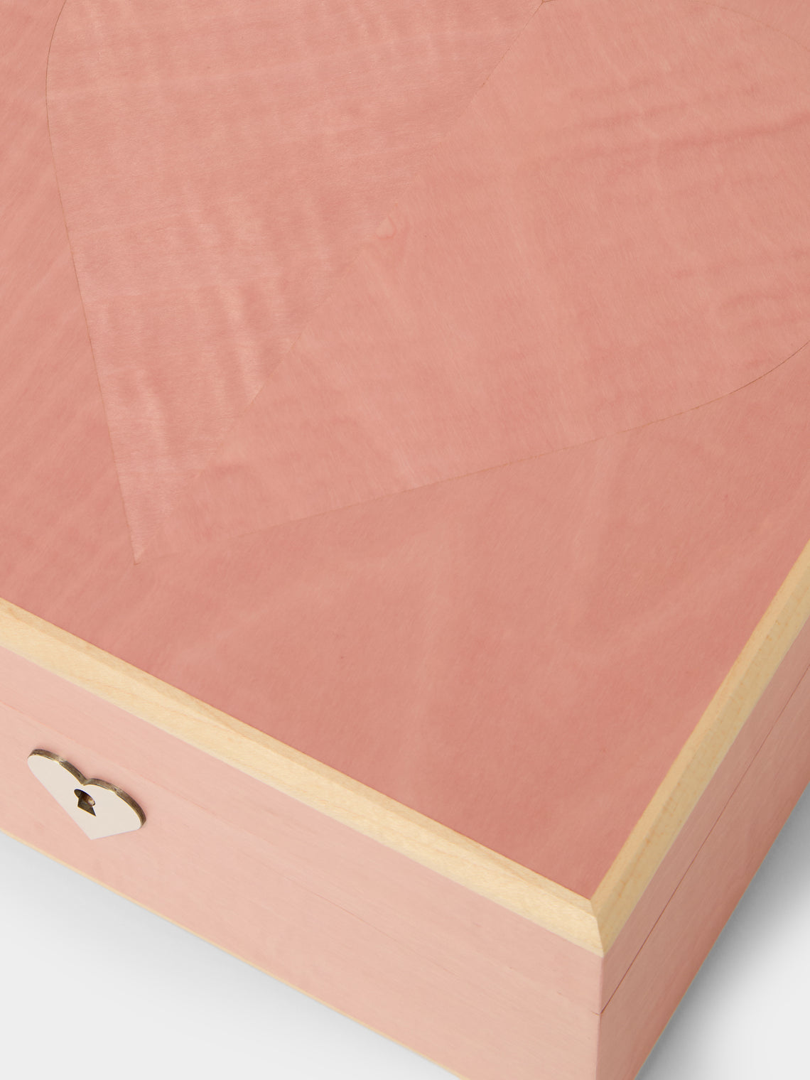 Linley - Henley Heart Sycamore Box - Pink - ABASK