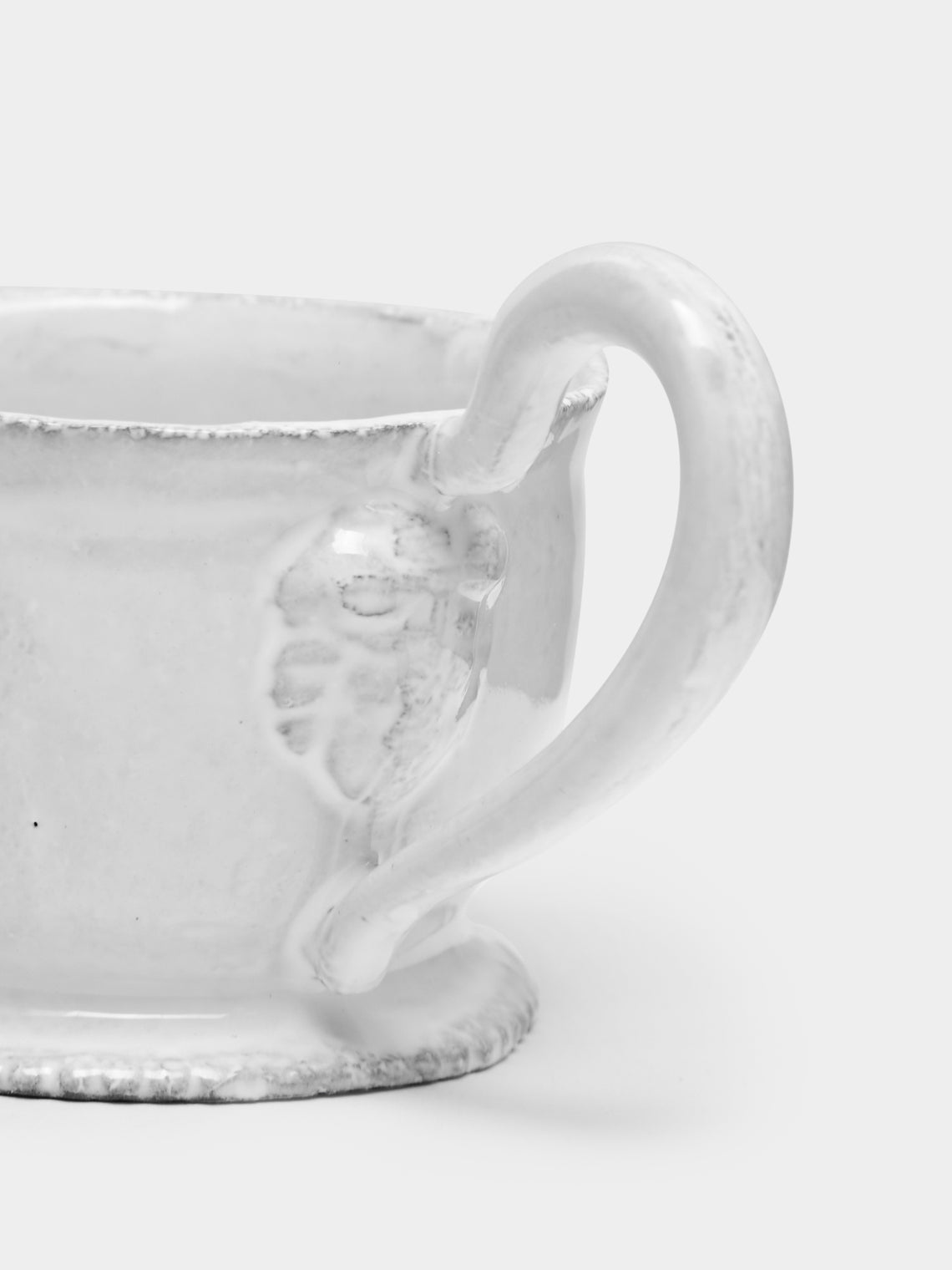 Astier de Villatte - Alexandre Hand-Glazed Ceramic Teacup (Set of 2) - White - ABASK