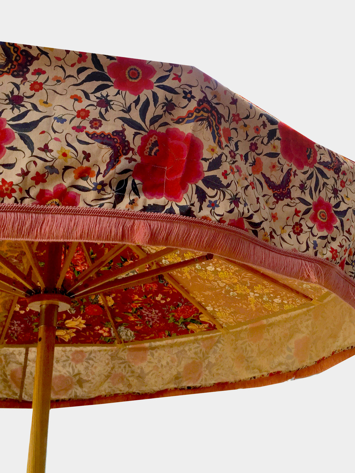 Sunbeam Jackie - Paprika Vintage-Cotton Parasol -  - ABASK