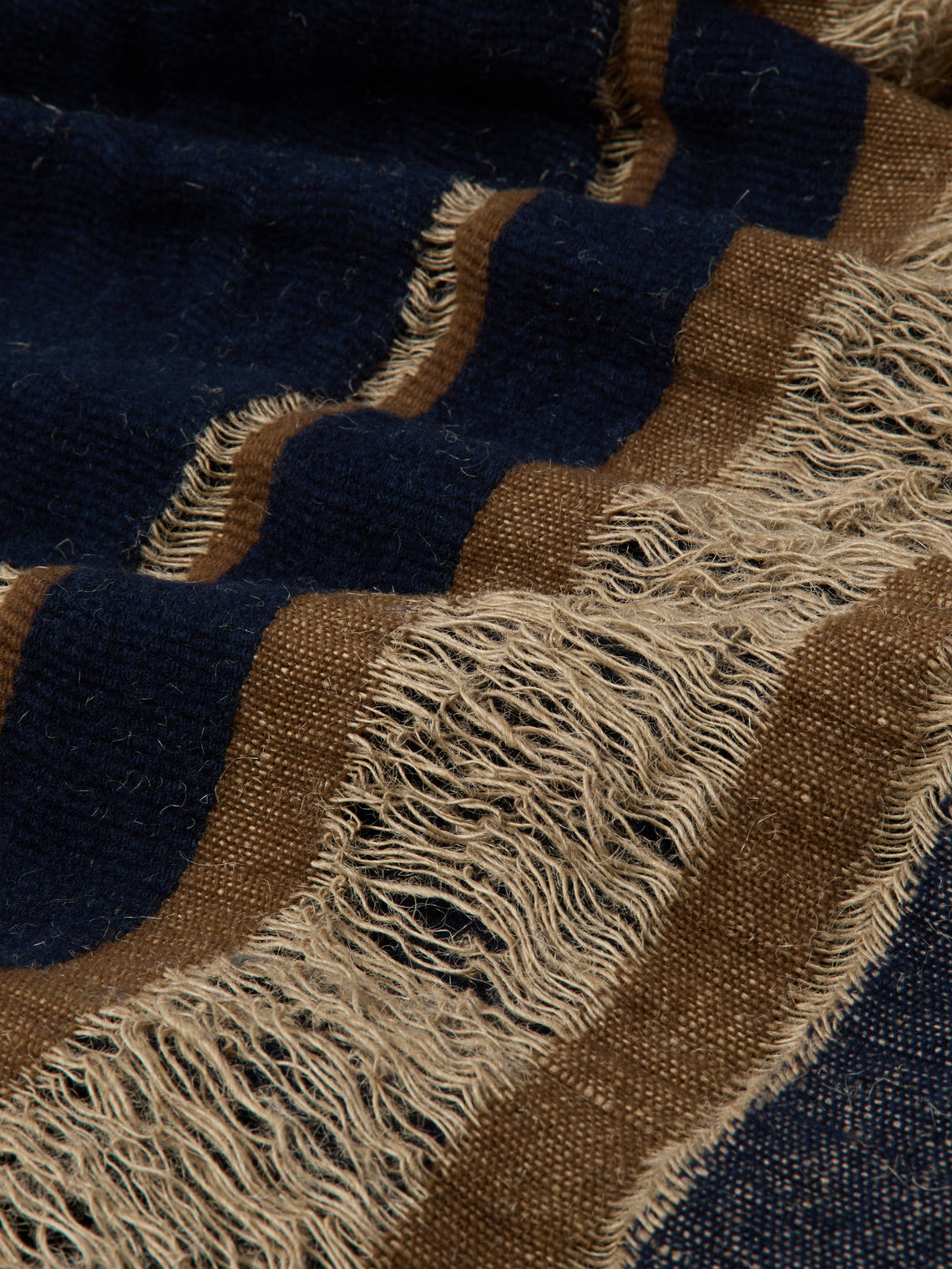 The House of Lyria - Jute and Wool Throw (78.5in/2m) - Multiple - ABASK