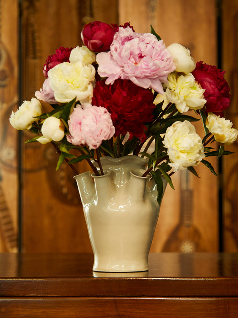 Ali Hewson - Wavy Ceramic Small Tulipiere -  - ABASK