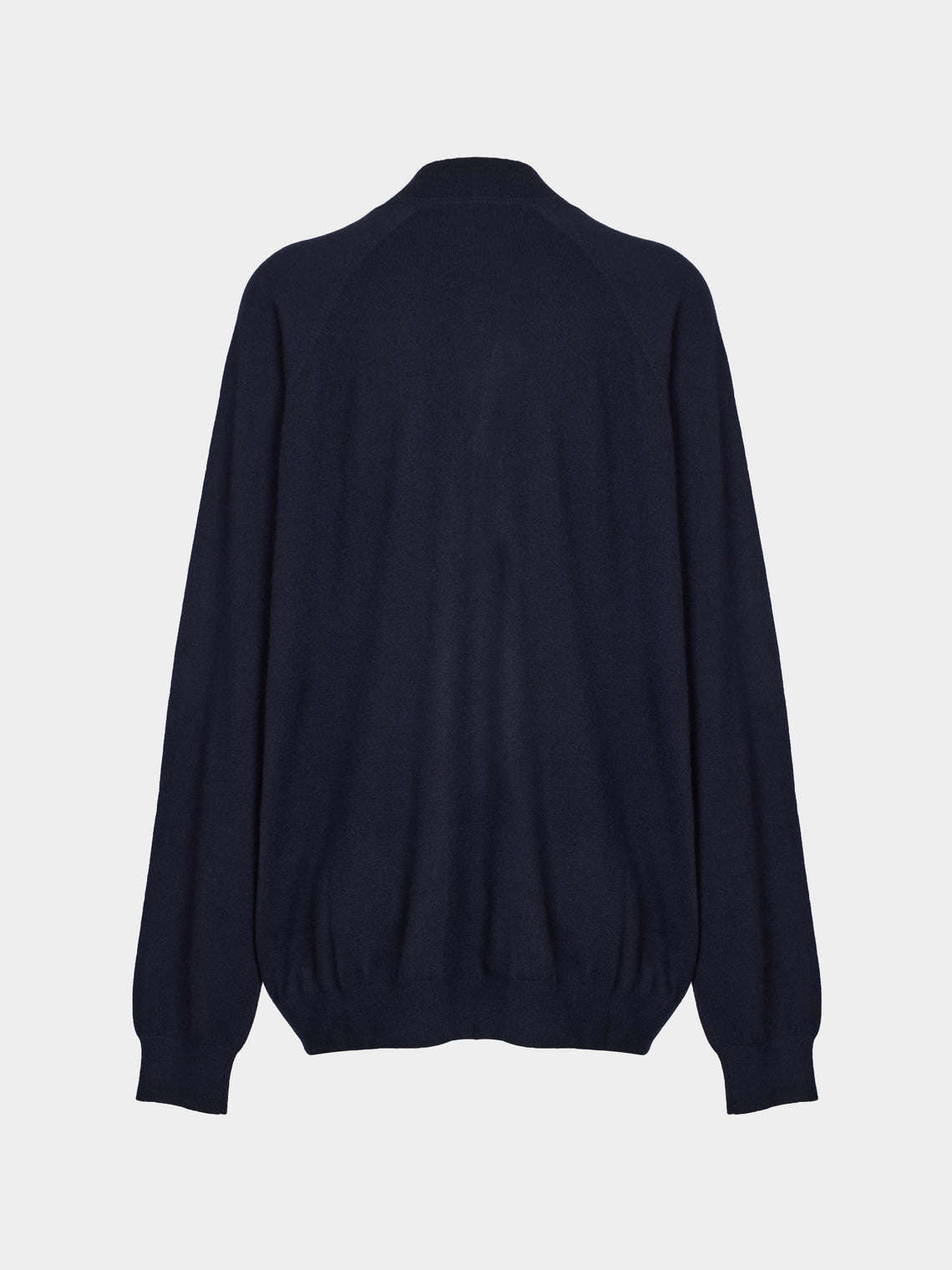 Arch4 - Oona Baby Goat Cashmere V-Neck Sweater | Size: S - Navy - ABASK