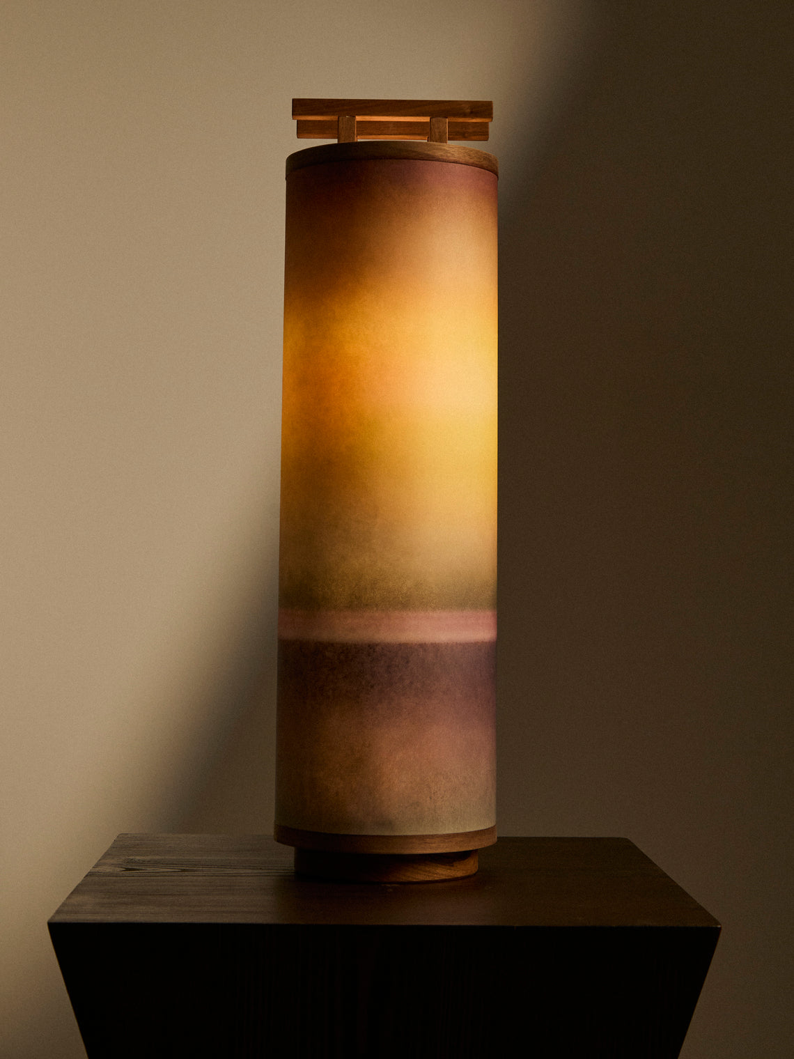 Maxime Prange - Torii Walnut and Washi Paper Large Table Lamp - Multiple - ABASK