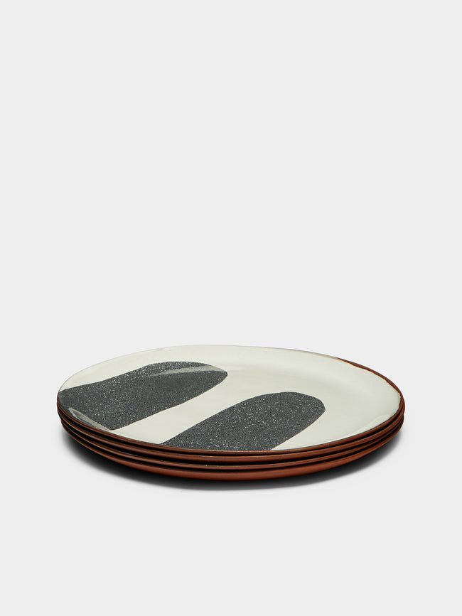 Silvia K Ceramics - Terracotta Dinner Plate (Set of 4) -  - ABASK