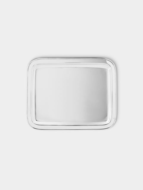 Robbe & Berking - Silver-Plated Toast Server Tray (8in/21cm) - Silver - ABASK - 