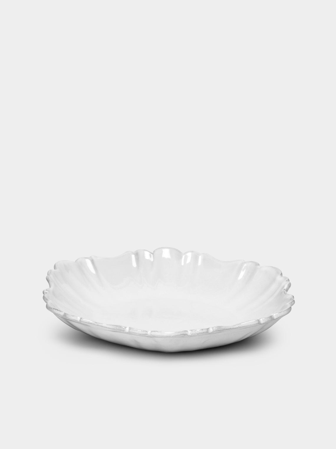 Astier de Villatte - Victor Hand-Glazed Ceramic Large Soup Plate (Set of 2) - White - ABASK
