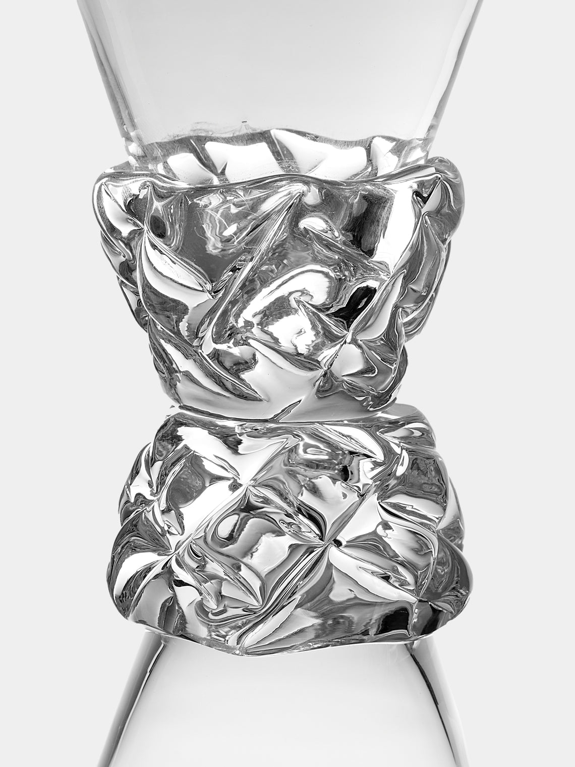 NasonMoretti - Archive Revival 1965 Hand-Blown Murano Glass Highballs (Set of 2) - Clear - ABASK