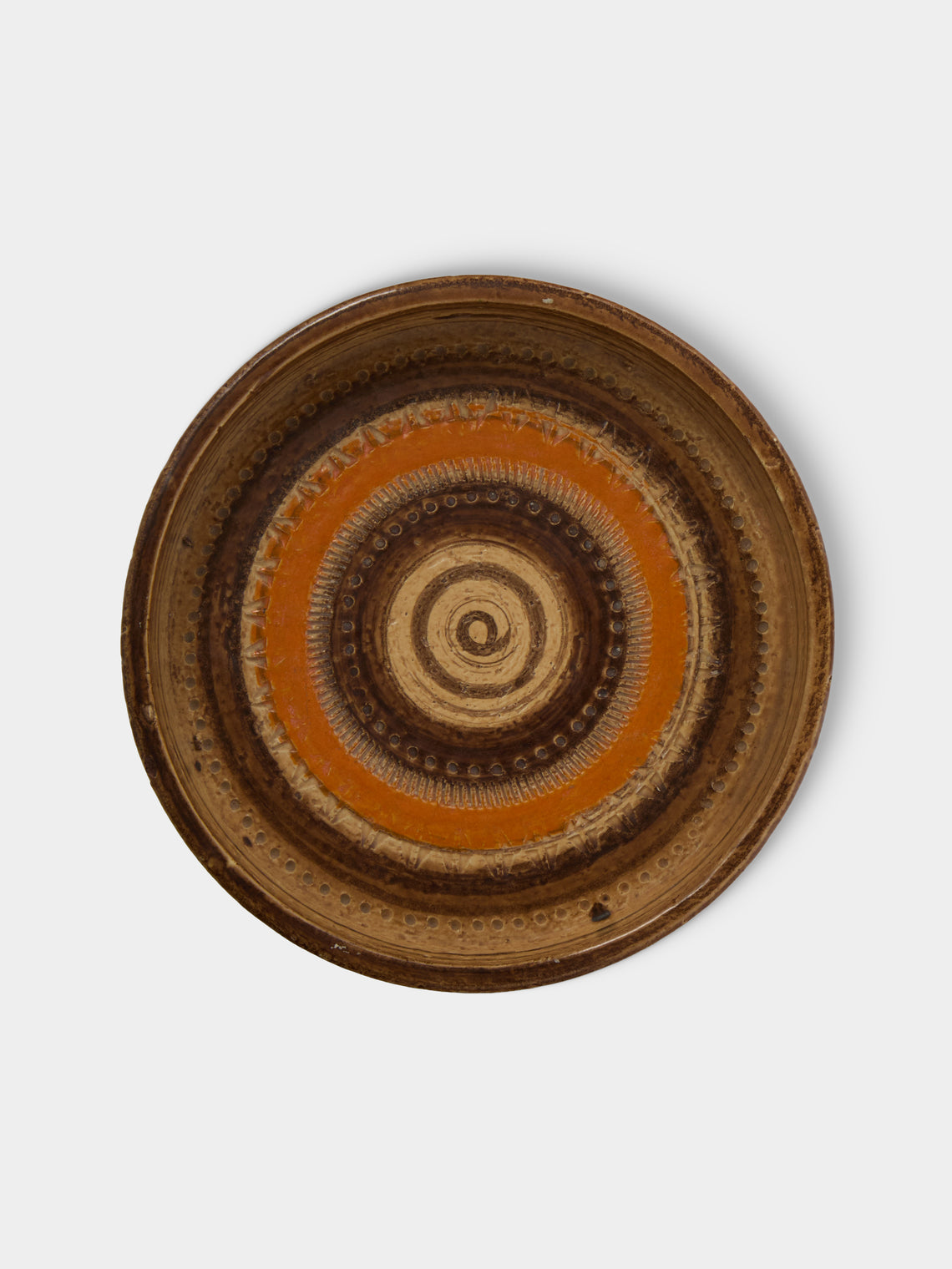 Antique and Vintage - 1960s Bitossi Sahara Ceramic Bowl - Beige - ABASK