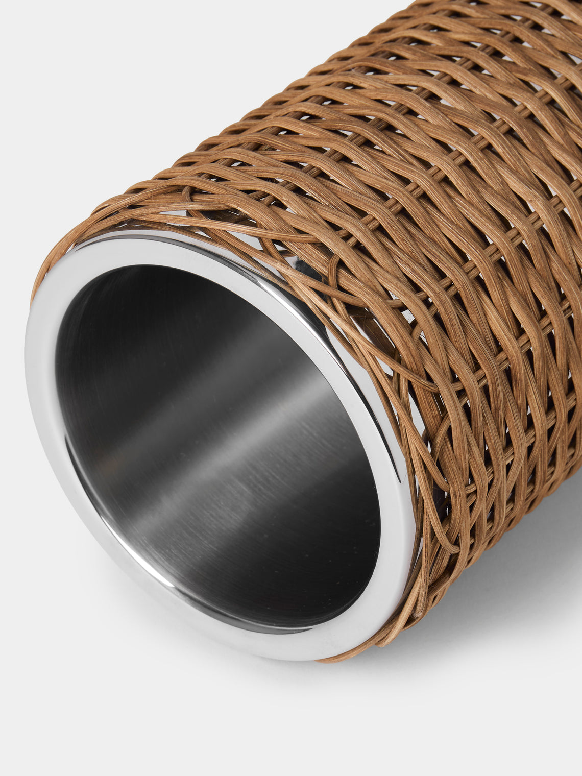 Pigment France - Menton Rattan Bottle Cooler - Brown - ABASK