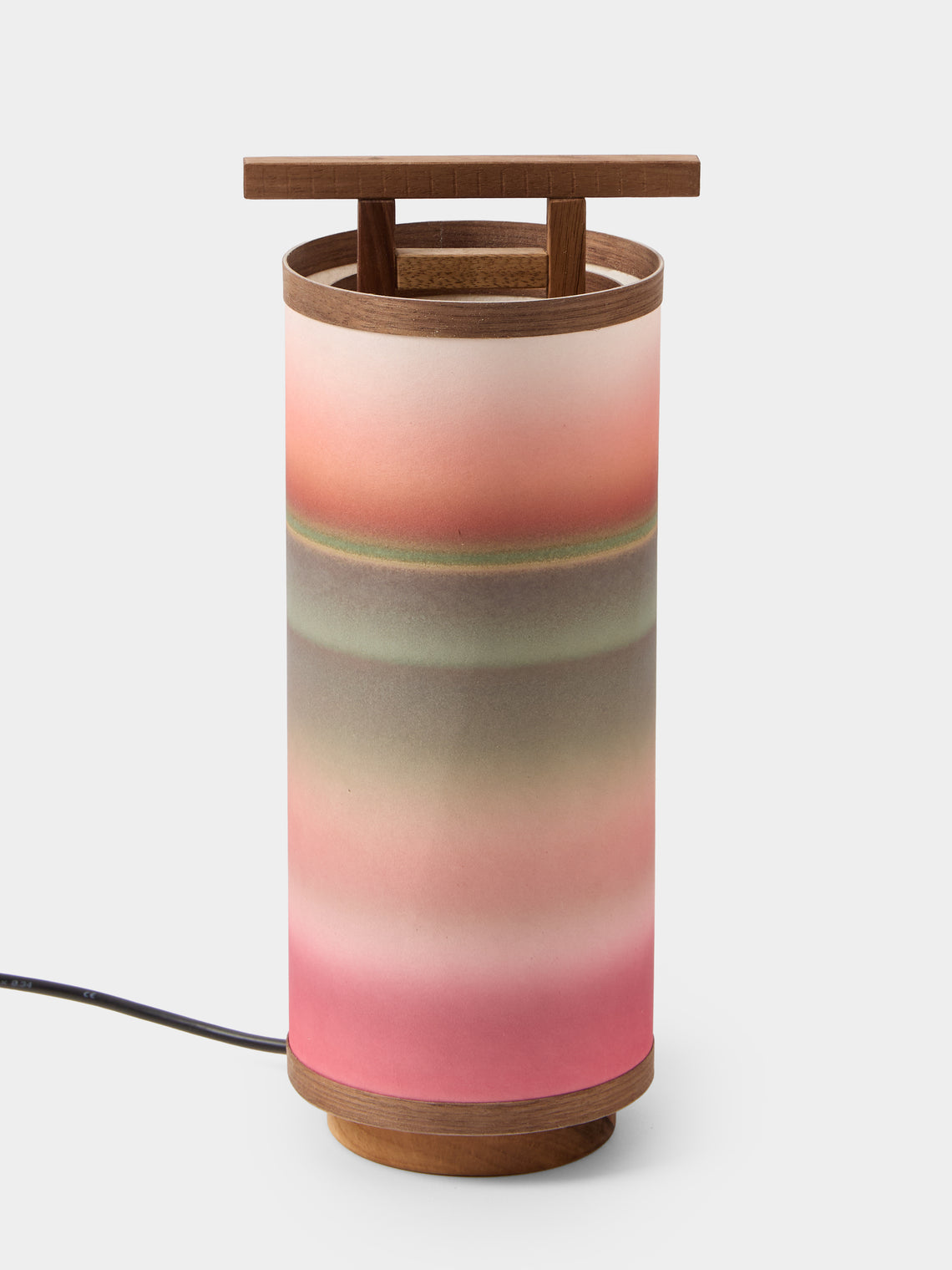 Maxime Prange - Torii Walnut and Washi Paper Small Table Lamp - Multiple - ABASK
