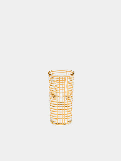 Lobmeyr - Series B Hand-Painted Crystal Liqueur Glass - Gold - ABASK - 