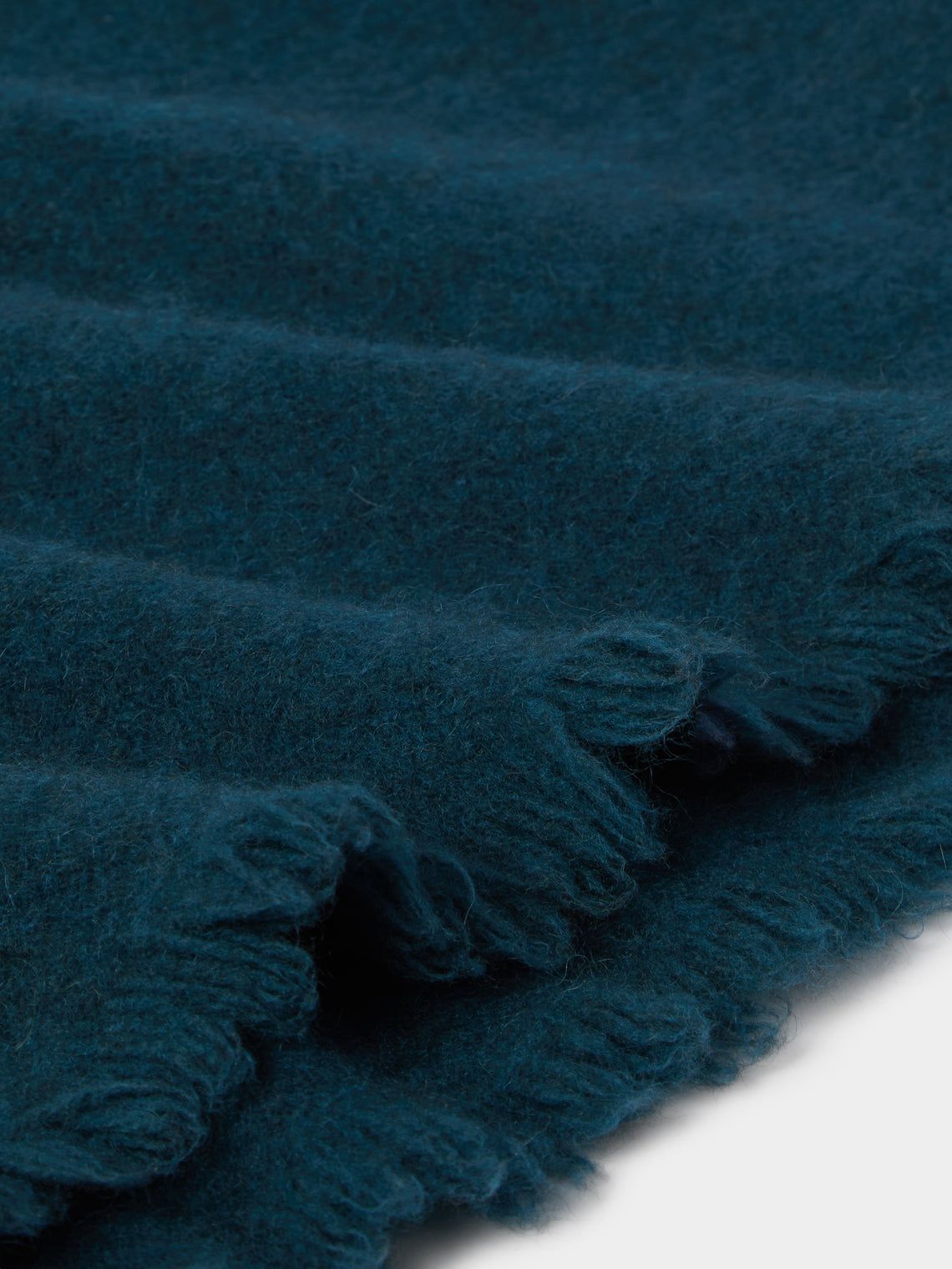 Norlha - Nomad Dense Boiled Pastures Yak Blanket (86.5in/2.2m) - Blue - ABASK