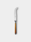 Alain Saint-Joanis - Marbella Dark Horn Resin Cheese Knife - Brown - ABASK - 