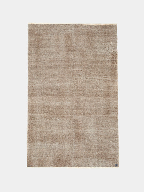 Denis Colomb - Hokkaido Melange Yak and Cotton Throw (79in/2m) - Brown - ABASK - 
