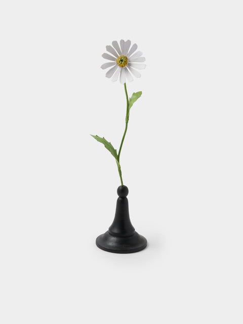 Erbavoglio Milano - Hand-Painted Copper Ornamental Flower - White - ABASK - 