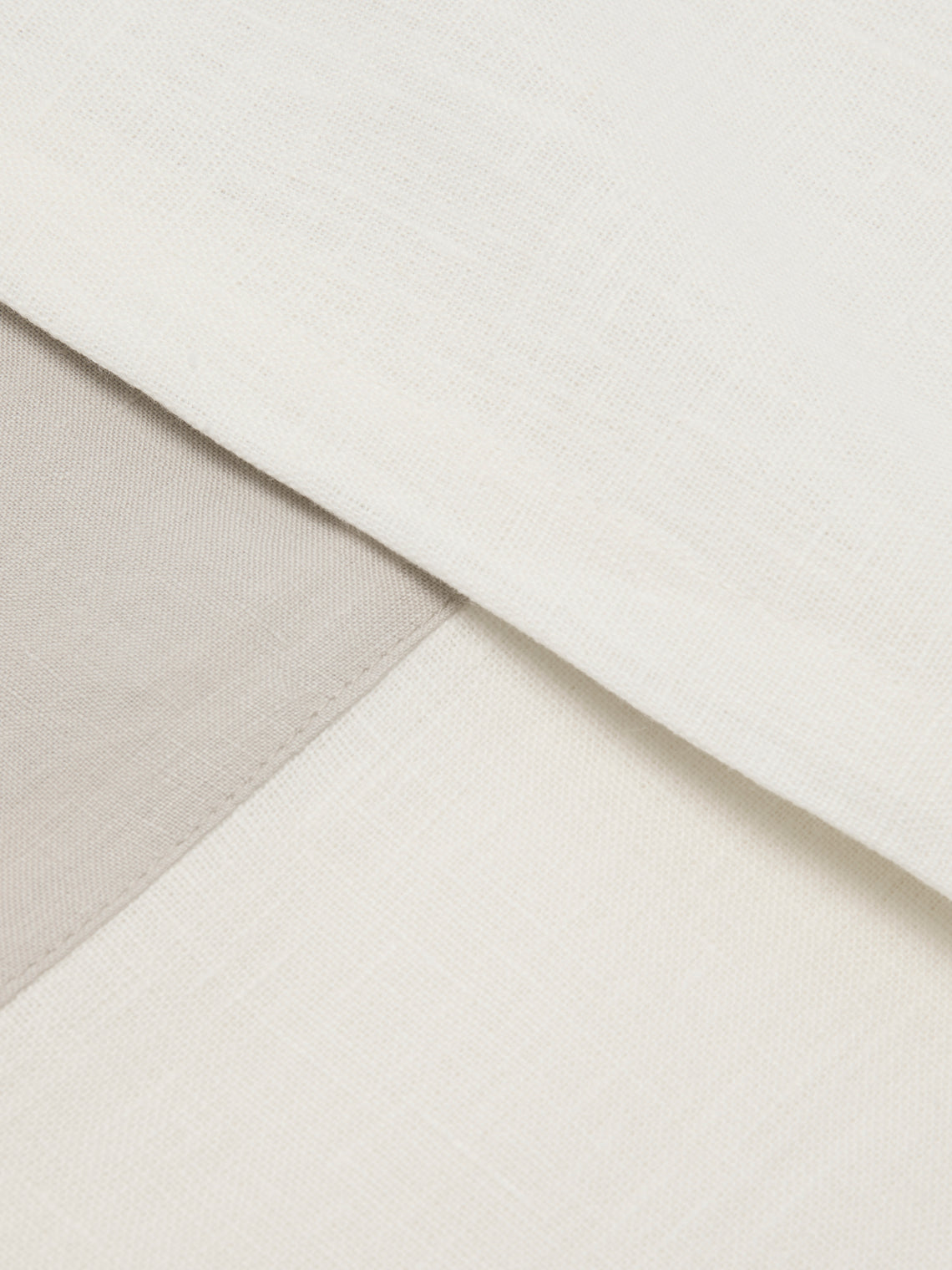 Borgo delle Tovaglie - Bauhaus Linen Square Tablecloth - Natural - ABASK