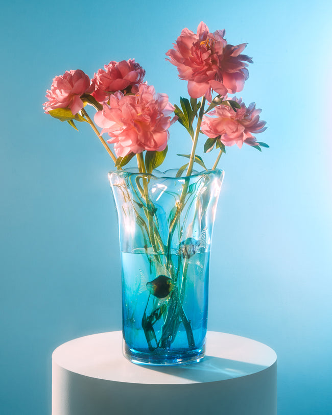 Antique and Vintage - 1950s Mazzuccato Murano Glass Aquarium Vase -  - ABASK
