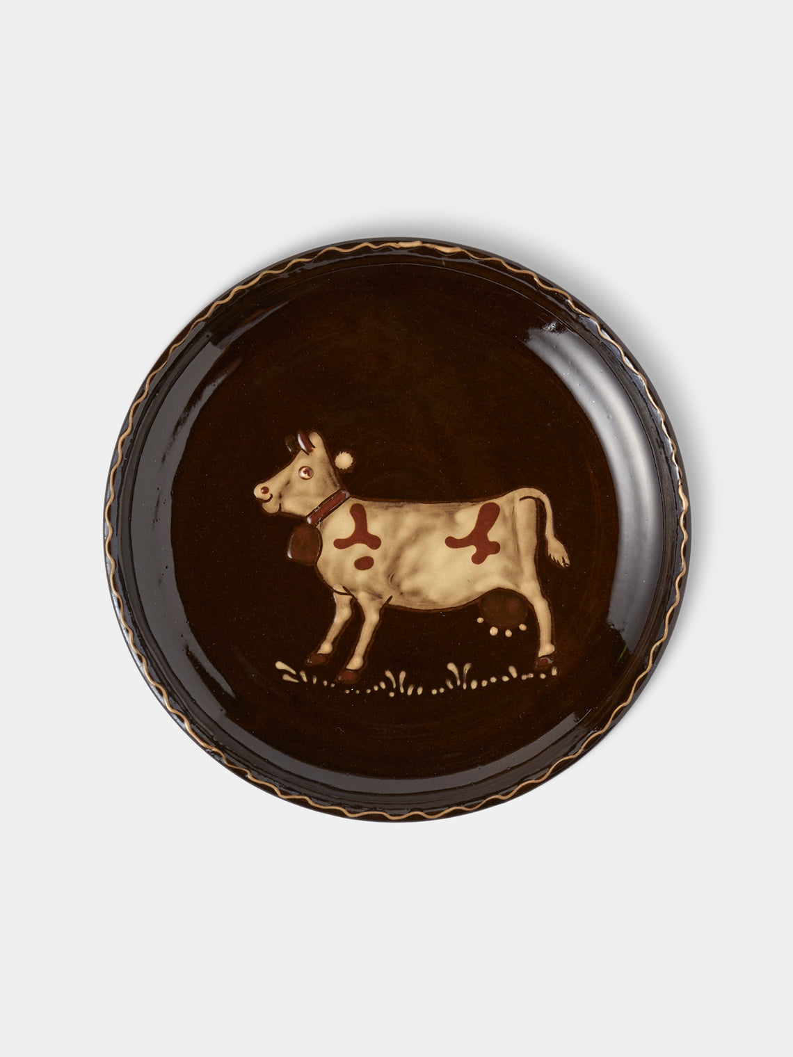 Poterie d’Évires - Animals Hand-Painted Ceramic Plates – 8in/20cm (Set of 8) - Multiple - ABASK