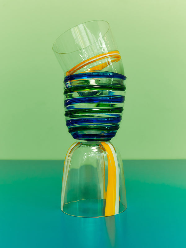 Carlo Moretti - I Diversi Hand-Blown Murano Glass Tumbler -  - ABASK