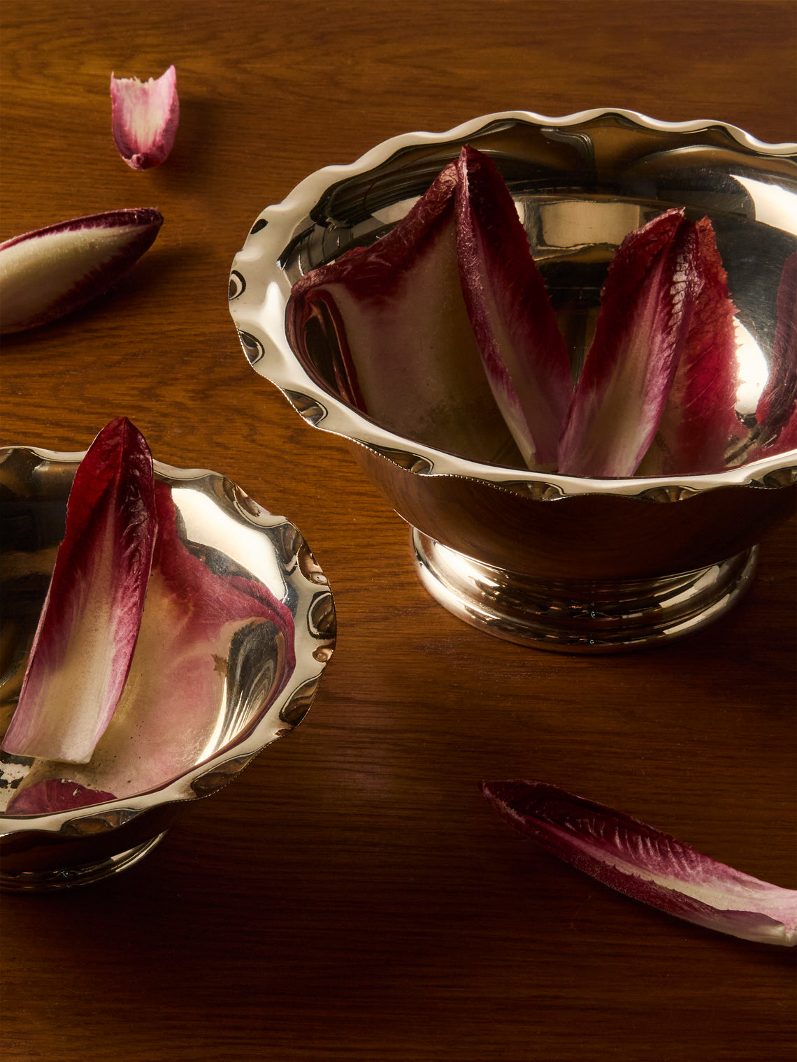 Antique and Vintage - 1933 Gio Ponti Silver-Plated Bowls (Set of 2) - Silver - ABASK