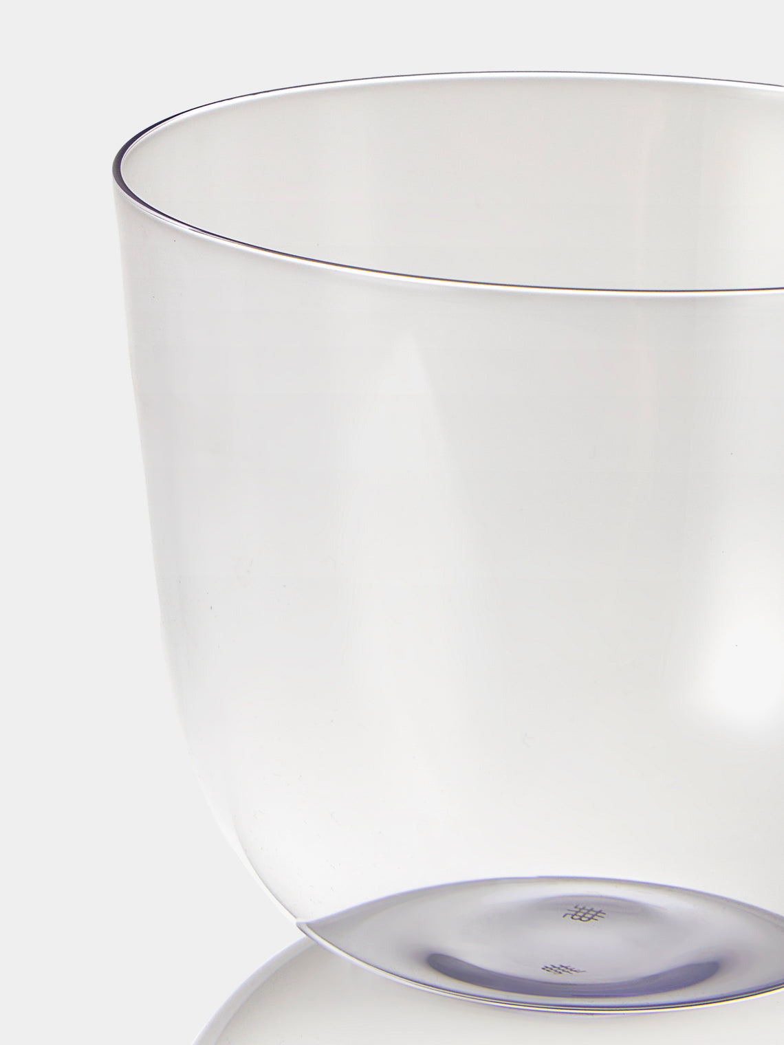 Lobmeyr - | Set of 2 | Alpha Crystal Tumblers - Purple - ABASK