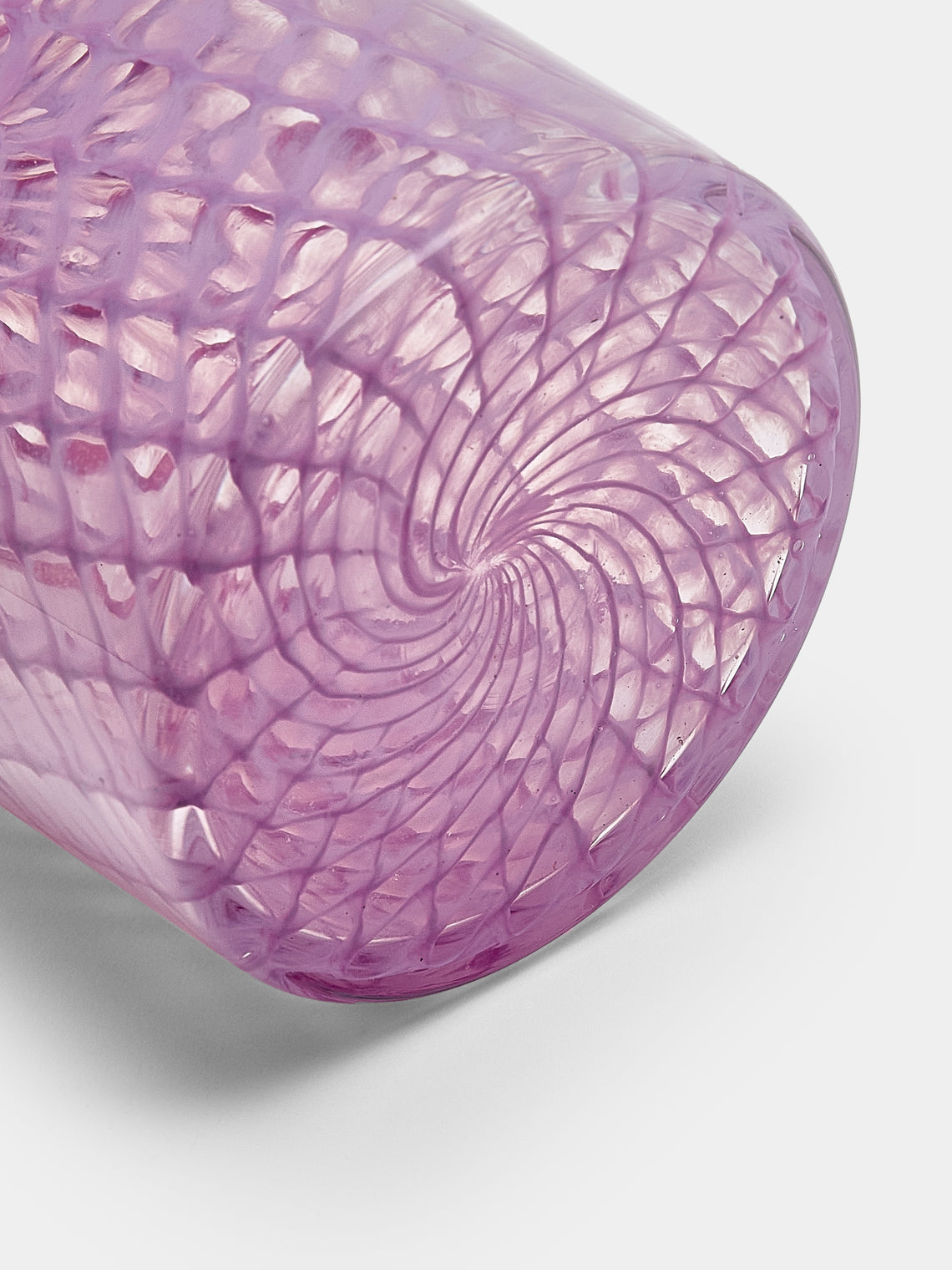 Antique and Vintage - 1950s Murano Glass Decanter - Pink - ABASK