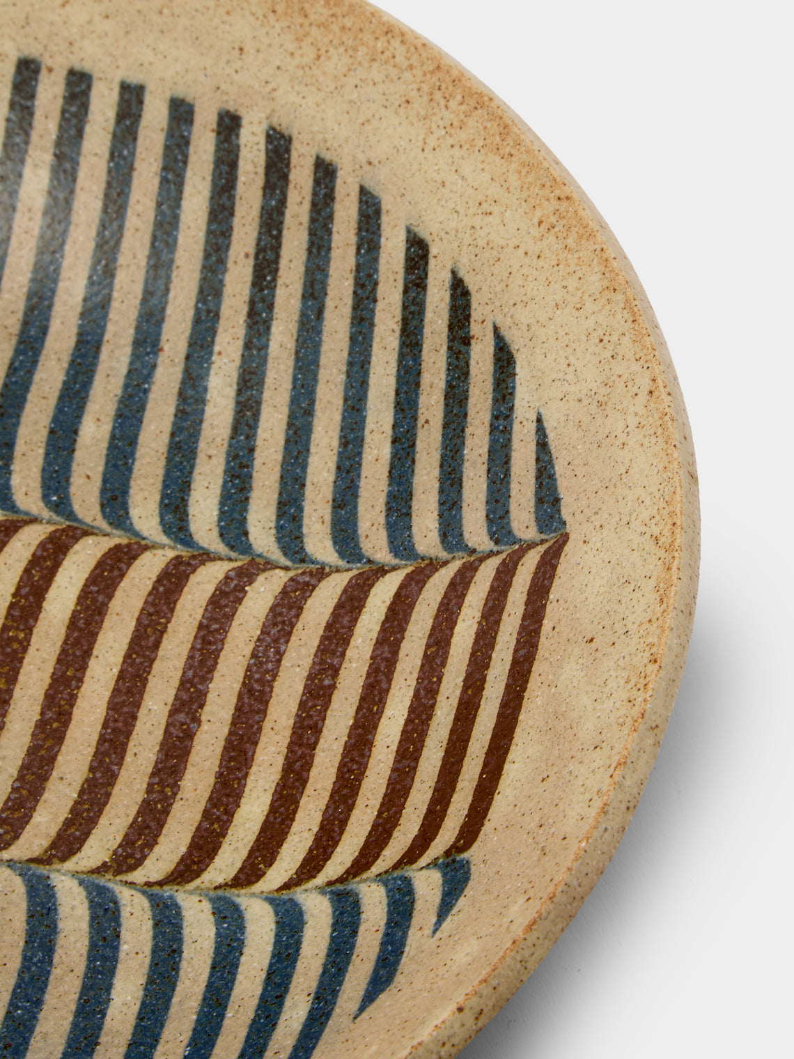 Makidani-gama - Nerikomi Ceramic Serving Plates – 12in/30cm (Set of 2) - Multiple - ABASK