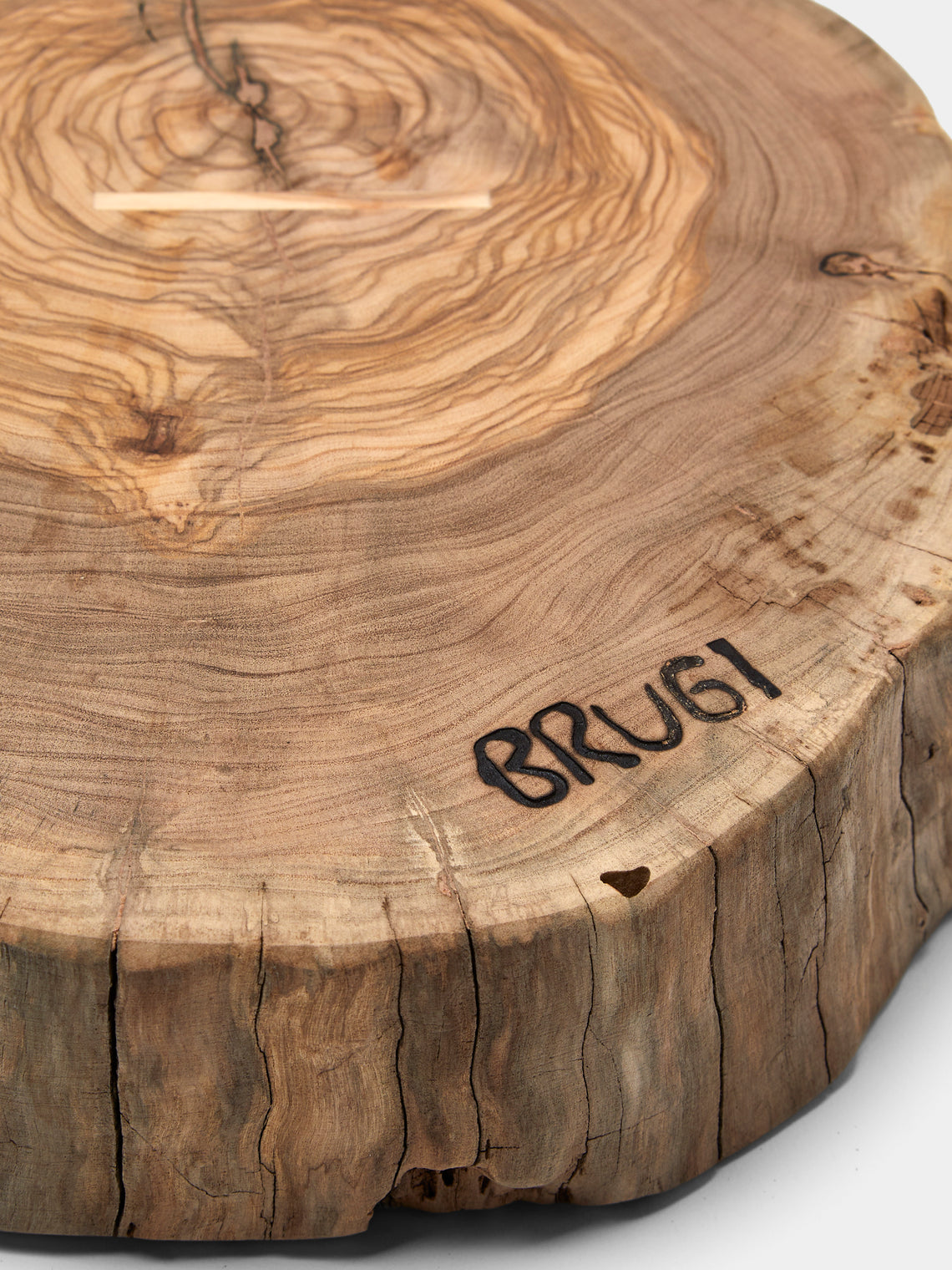 Art Brugi - Hand-Carved Olivewood Cheese Board - Brown - ABASK