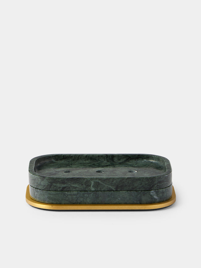 Giobagnara - Polo Marble Soap Dish - Green - ABASK - 