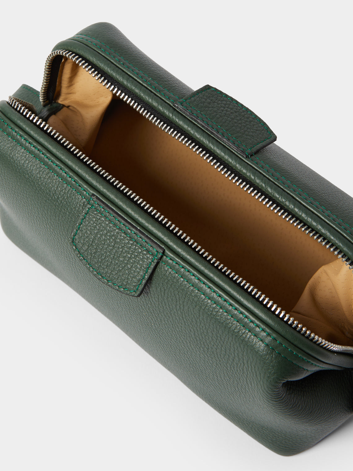 F. Hammann - Mousetrap Leather Medium Wash Bag - Green - ABASK