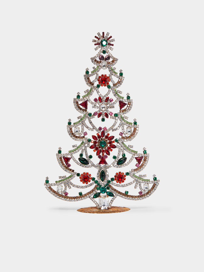 Antique and Vintage - 1930s Czech Jewelled Extra Large Christmas Tree -  - ABASK - 