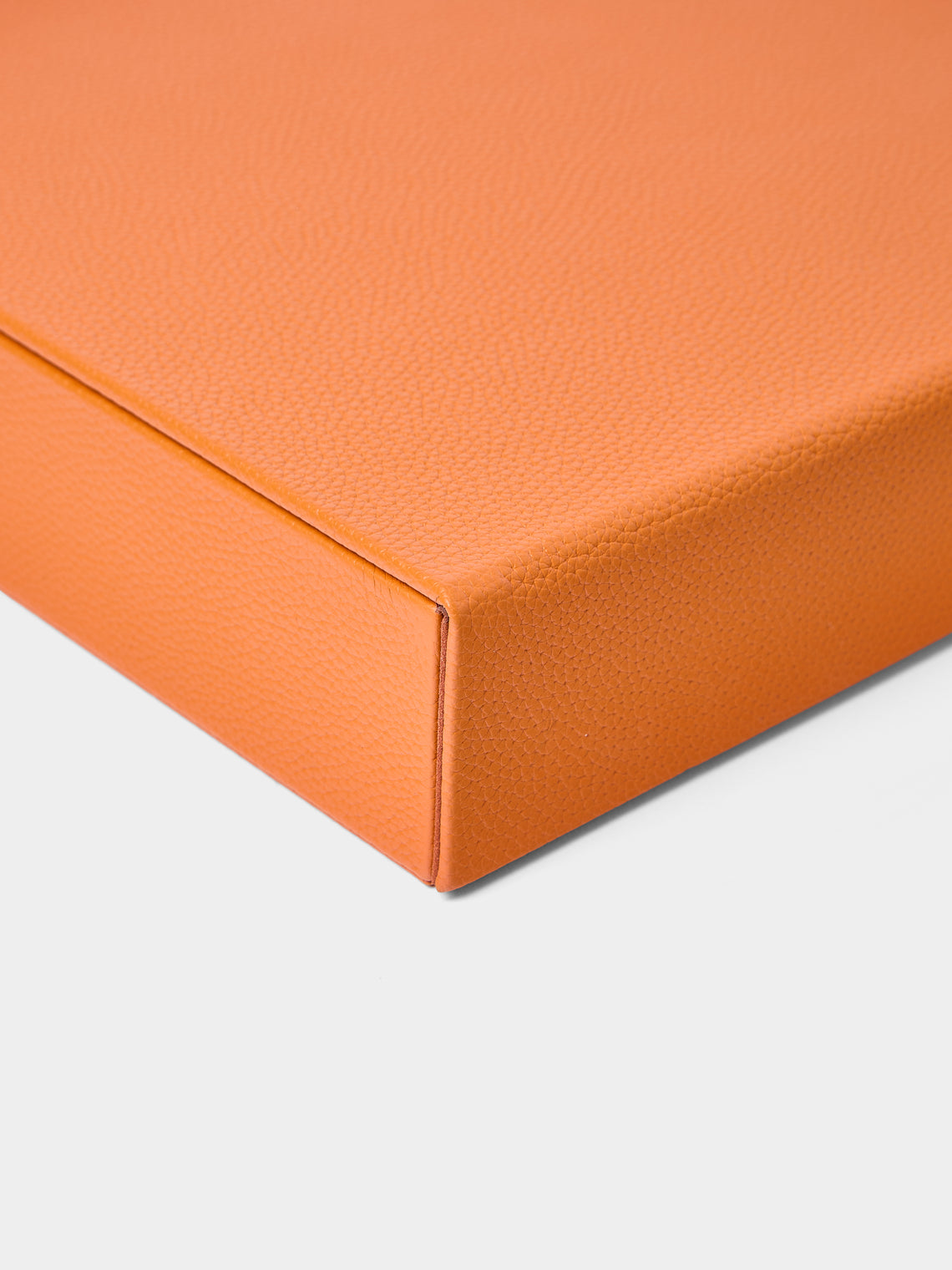 Belotier - Leather Rummikub Set - Orange - ABASK