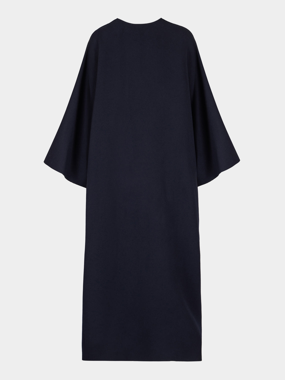 Dusan - Wool V-Neck Robe | One Size - Navy - ABASK