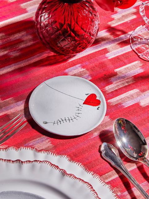 Astier de Villatte - Heart Kite Small Dish -  - ABASK