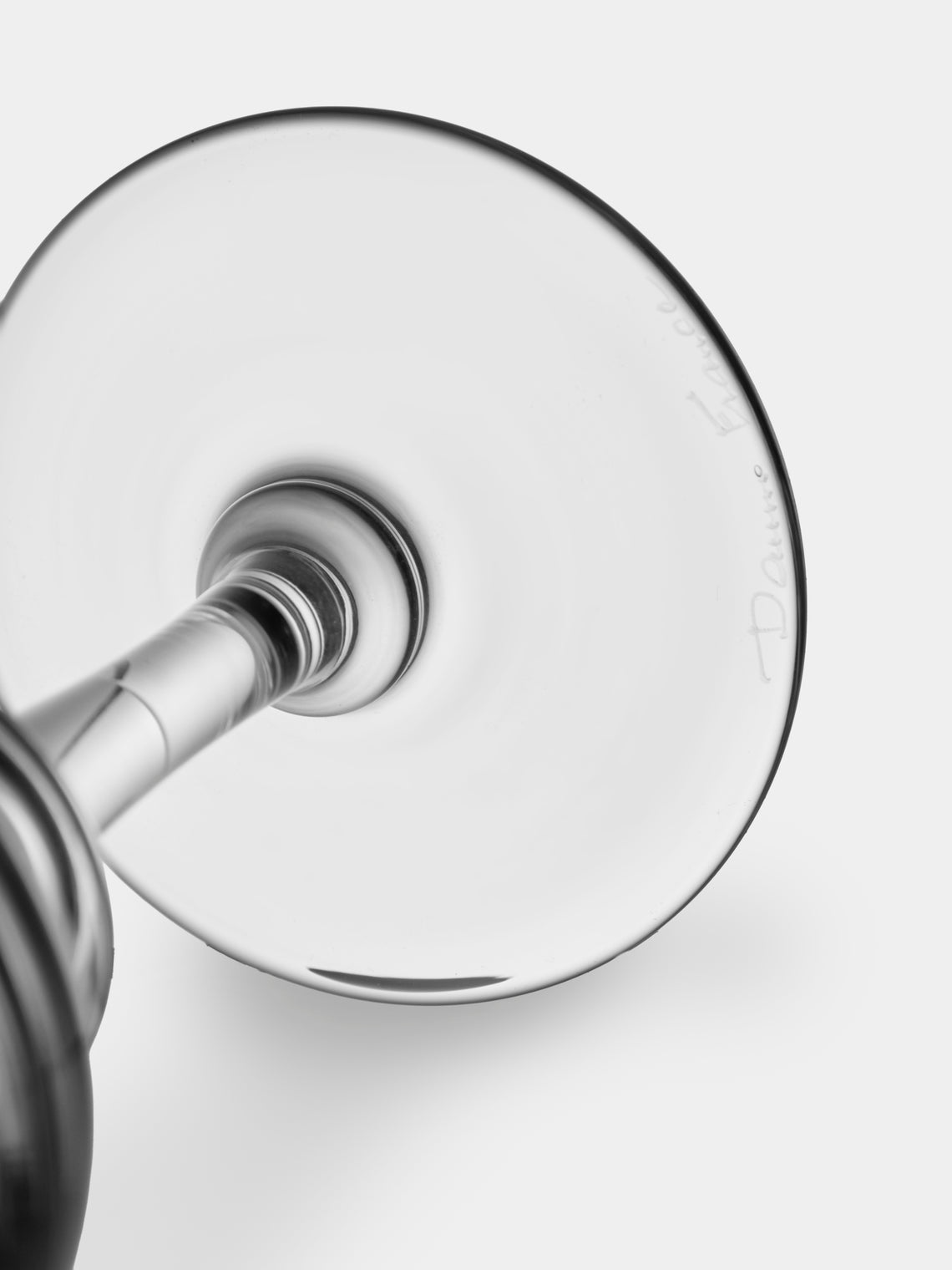 Antique and Vintage - 1947 Daum Saumur Red Wine Glasses (Set of 10) - Clear - ABASK