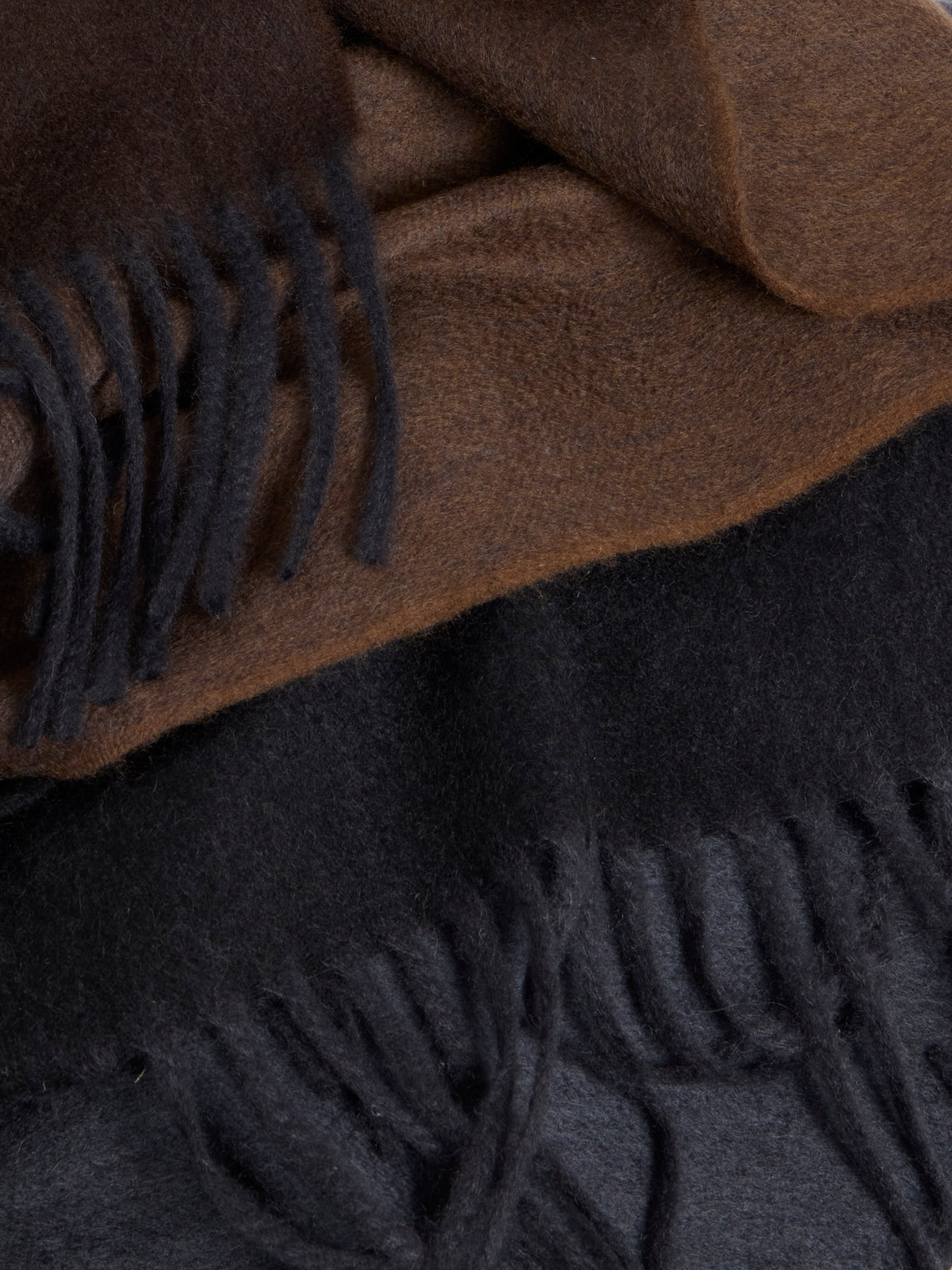 Begg x Co - Nuance Ombré Cashmere Throw (72in/1.8m) - Multiple - ABASK