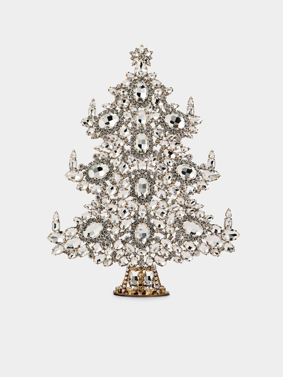 ABASK Decorations - Winter Czech Crystal Tree - Clear - ABASK - 