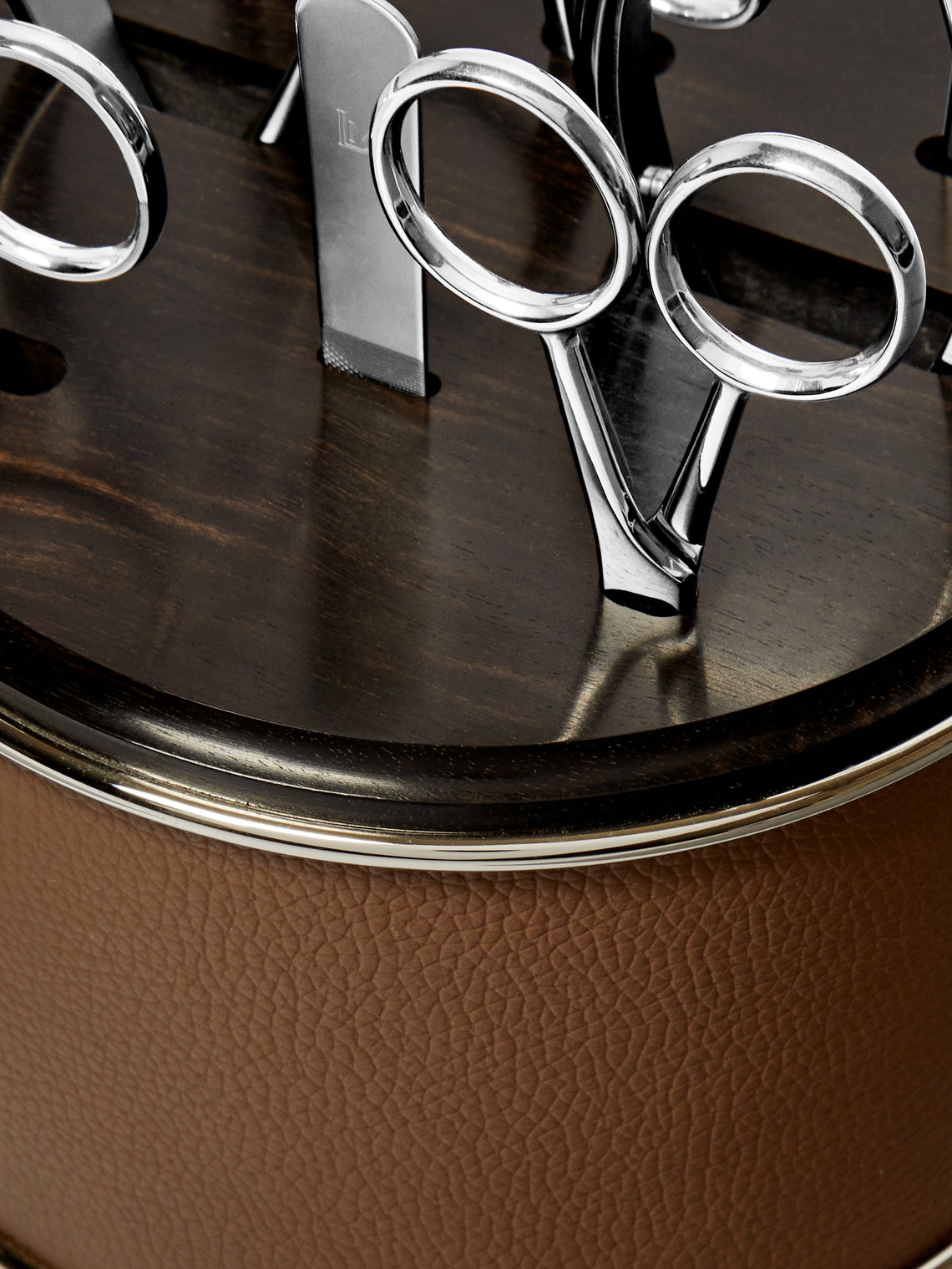 Lorenzi Milano - Leather Manicure Set -  - ABASK