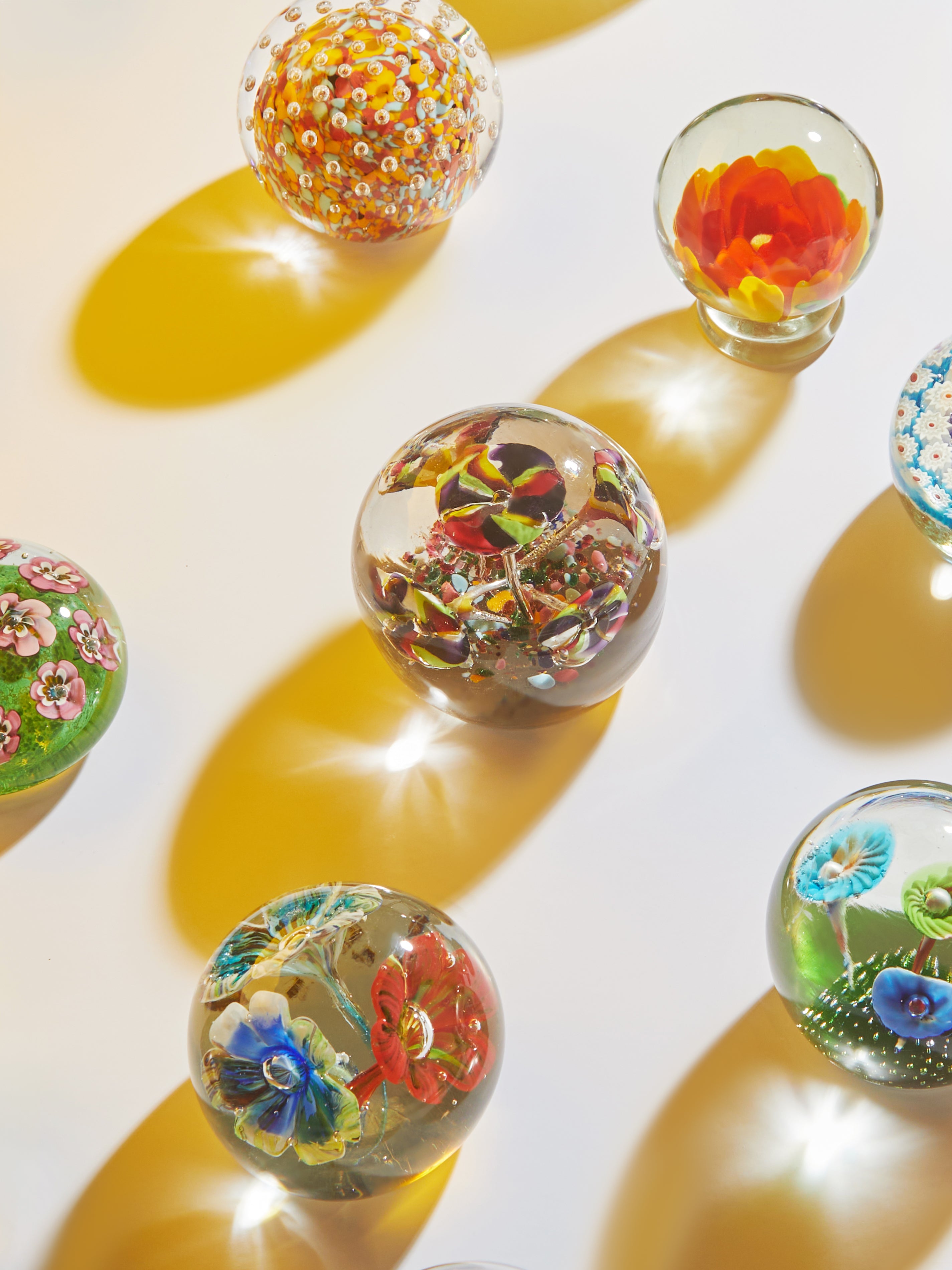 Multiple Paperweights Multiple Mid-Century Murano Glass Paperweight by Antique and Vintage ...