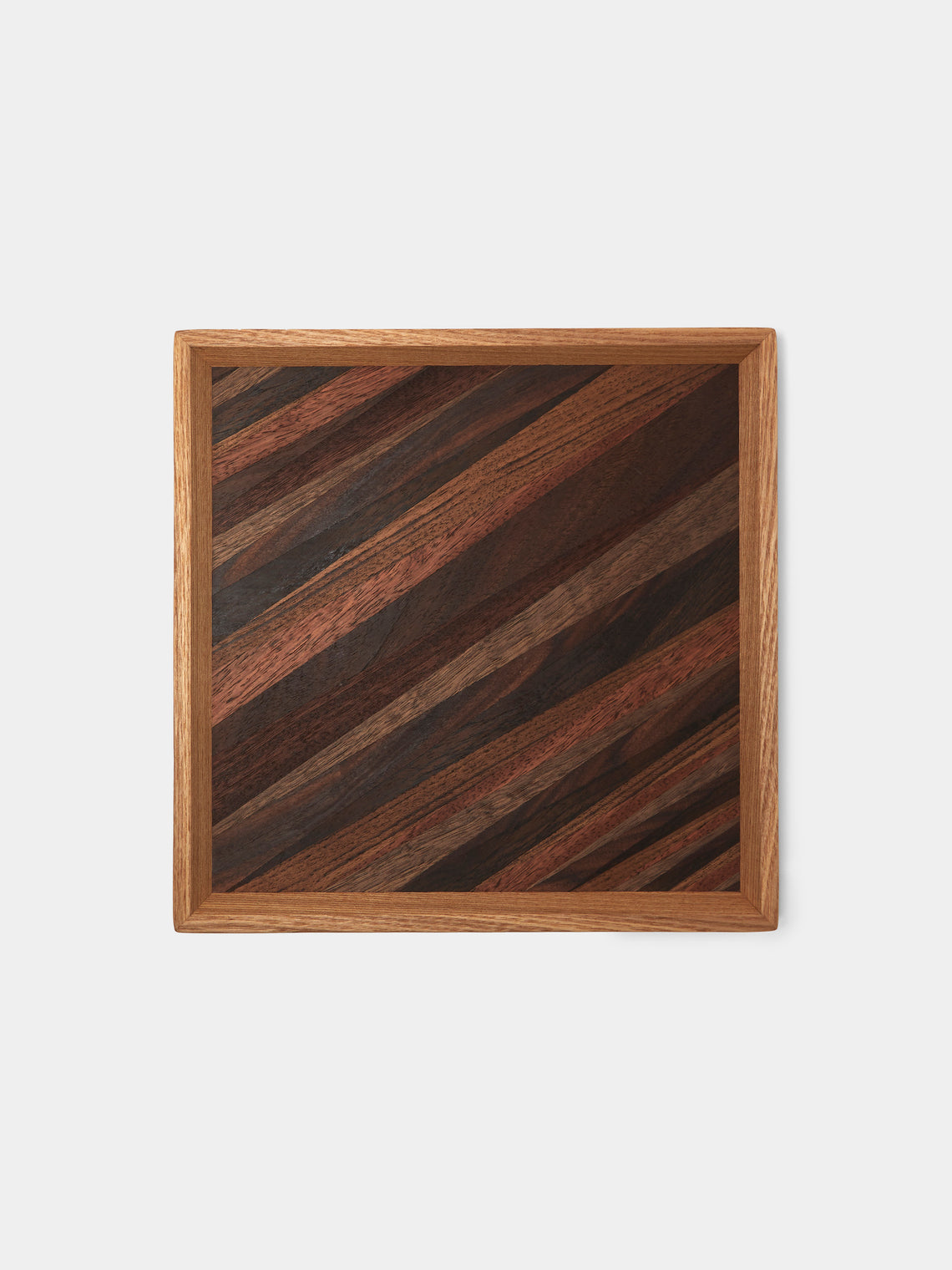 Mori Kougei - Poke Wood Square Tray (10.5in/26.5cm) - Multiple - ABASK - 