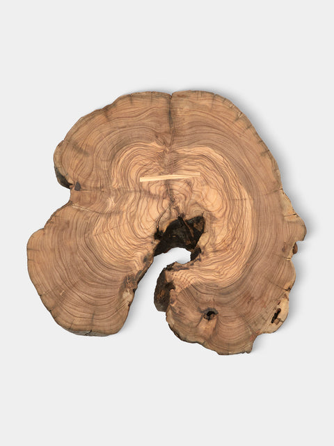 Art Brugi - Hand-Carved Olivewood Cheese Board - Brown - ABASK - 